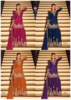 Kanchan Gold By Sayuri Chinon Silk Ladies Readymade Suits Wholesale Market In Surat
